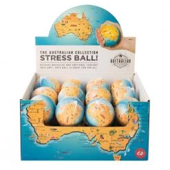 IsAlbi The Australian Collection Map Stress Ball