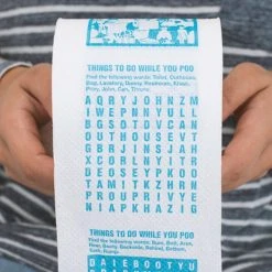 ThumbsUp! Things To Do While You Poo Novelty Toilet Paper 10 ThumbsUp! Things To Do While You Poo Novelty Toilet Paper
