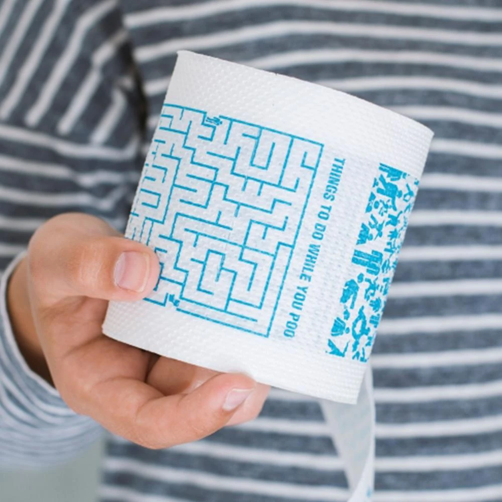 ThumbsUp! Things To Do While You Poo Novelty Toilet Paper 4 ThumbsUp! Things To Do While You Poo Novelty Toilet Paper