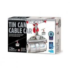 Johnco Tin Can Cable Car | 4M Educational Science Toy Gifts For Boys 7 Johnco Tin Can Cable Car | 4M Educational Science Toy Gifts For Boys