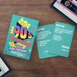 William Valentine Totally 90Â’s Trivia Card Game