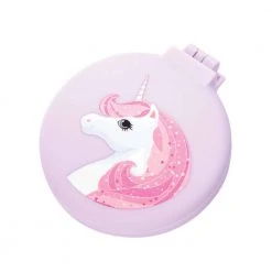 IsAlbi Unicorn Compact Hairbrush & Mirror | Assorted