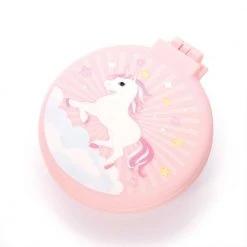 IsAlbi Unicorn Compact Hairbrush & Mirror | Assorted