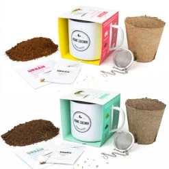 Steady Sticks Gifts For Sisters Grow Your Own Herbal Tea Kits | Urban Greens