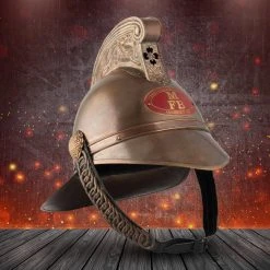 Vintage Nautical Vintage MFB Fireman Helmet Replica Man Cave Gifts
