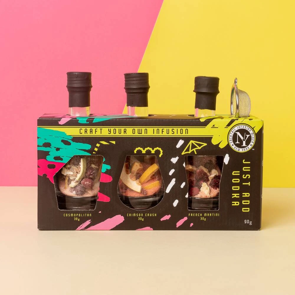 Hot Shots NY Cocktail Vodka Samplers New 5 Hot Shots NY Cocktail Vodka Samplers New