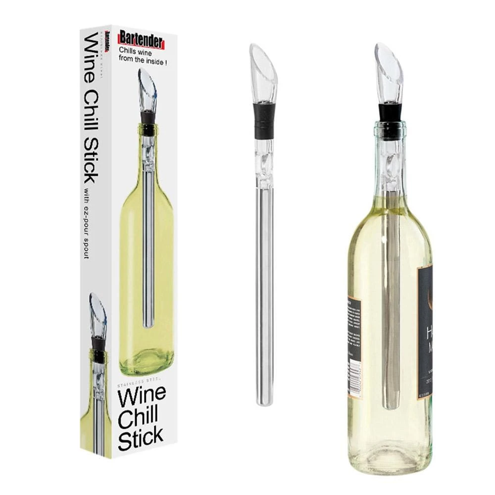 Donaldson Wine Chill Stick With Pourer Spout 4 Donaldson Wine Chill Stick With Pourer Spout