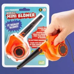 Mdi Mens Novelty Gifts World's Smallest Mini USB Desk Crumb Blower
