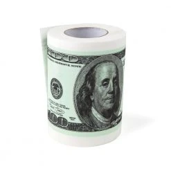 William Valentine New American $100 Bill Toilet Paper