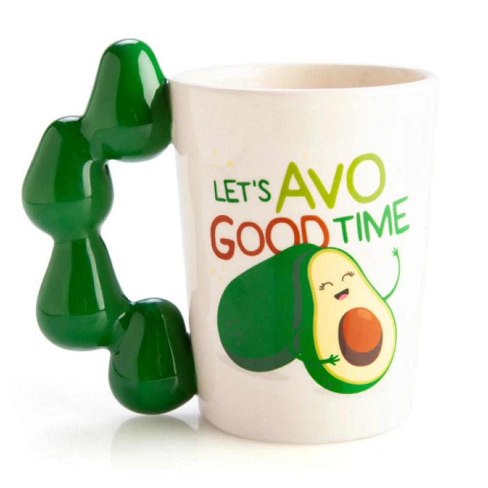Mdi Let's Avo Good Time Avocado Handle Mug Mugs 5 Mdi Let's Avo Good Time Avocado Handle Mug Mugs