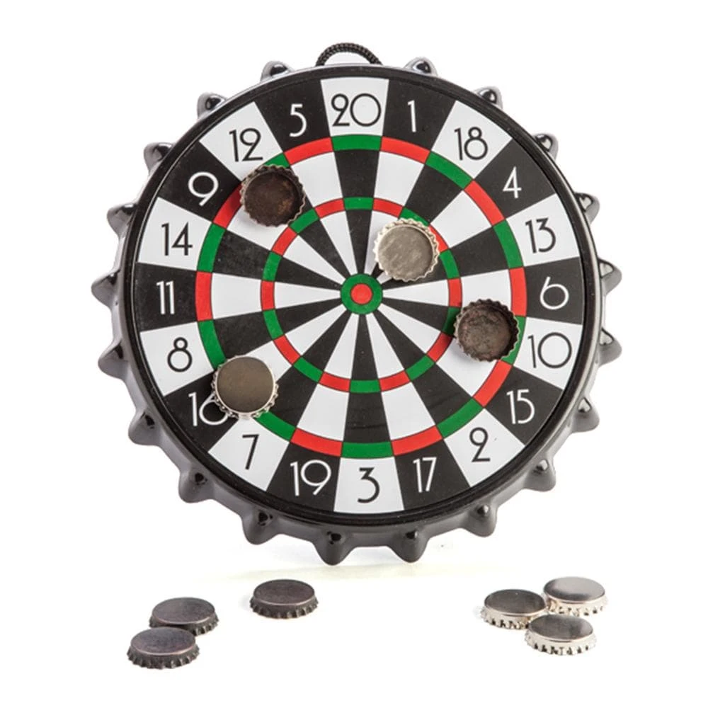 Mdi Beer Gifts Magnetic Bottle Cap Dart Board 6 Mdi Beer Gifts Magnetic Bottle Cap Dart Board