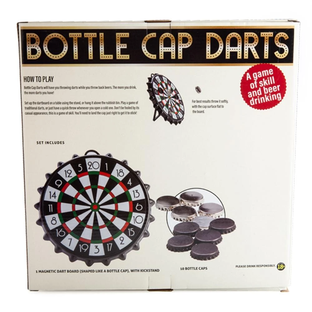 Mdi Beer Gifts Magnetic Bottle Cap Dart Board 8 Mdi Beer Gifts Magnetic Bottle Cap Dart Board