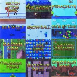 ThumbsUp! Handheld Retro Gaming Console | 150+ 8 Bit-Games!