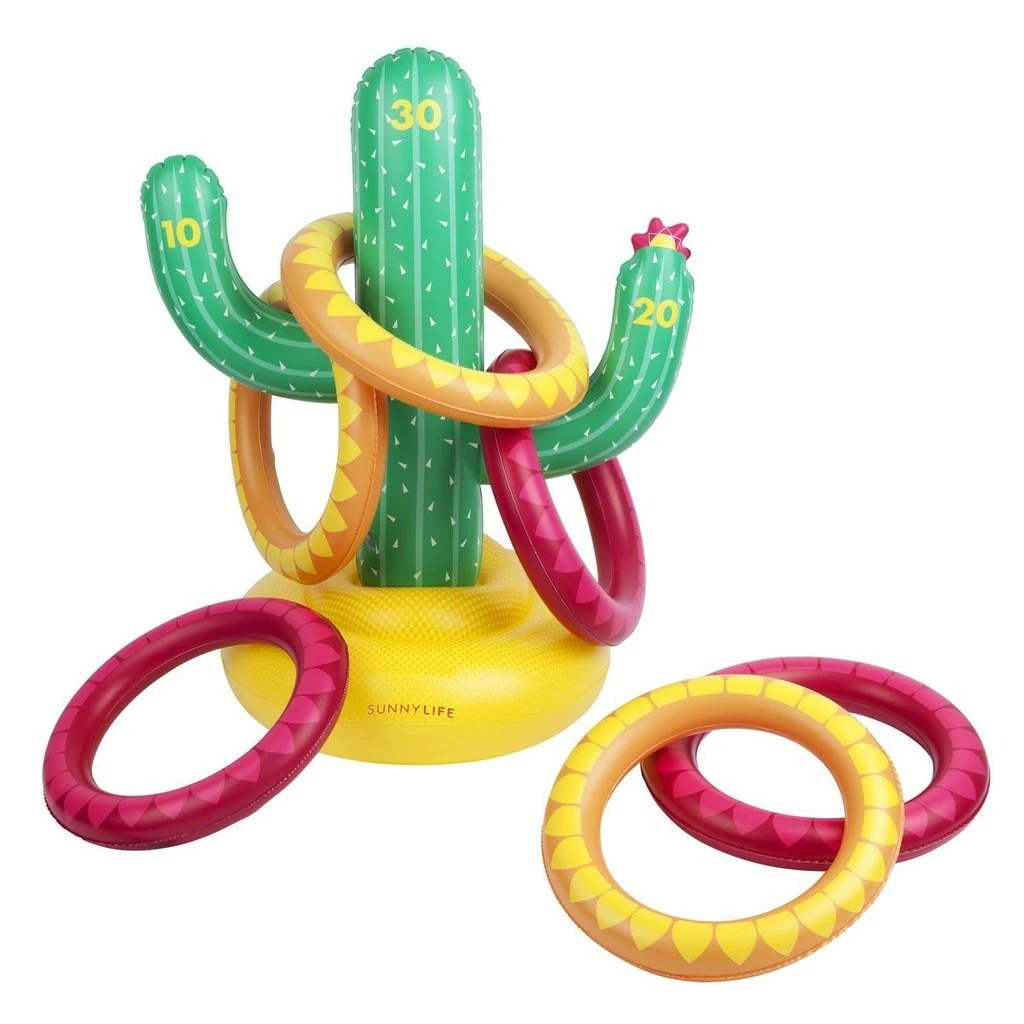 Sports And Outdoors Sunnylife Inflatable Ring Toss Cactus 4 Sports And Outdoors Sunnylife Inflatable Ring Toss Cactus