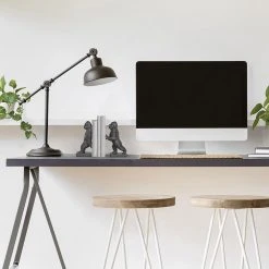 Black Gorilla Bookends | White Moose