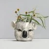Ceramic Koala Planter Pot | White Moose