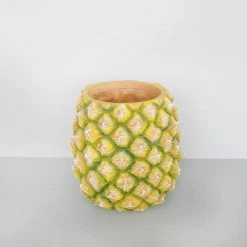 Pineapple Planter Pot Vessel | White Moose 9 Pineapple Planter Pot Vessel | White Moose