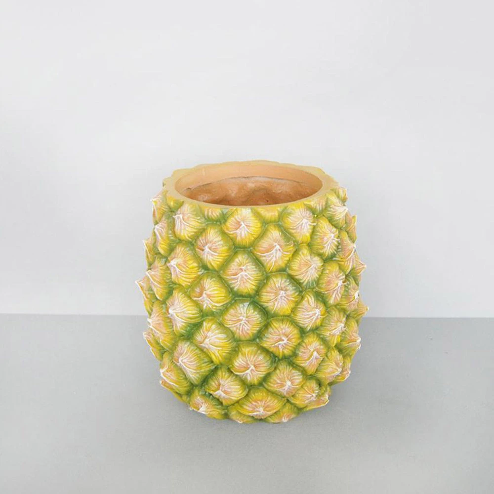 Pineapple Planter Pot Vessel | White Moose 6 Pineapple Planter Pot Vessel | White Moose
