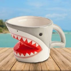 Mdi Shark Attack 3D Mug Office Gifts