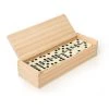 IsAlbi Office Gifts Wooden Dominoes Set