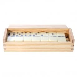IsAlbi Office Gifts Wooden Dominoes Set
