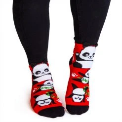 Mdi Silly Soles Nap Time Panda Socks Office Gifts 10 Mdi Silly Soles Nap Time Panda Socks Office Gifts