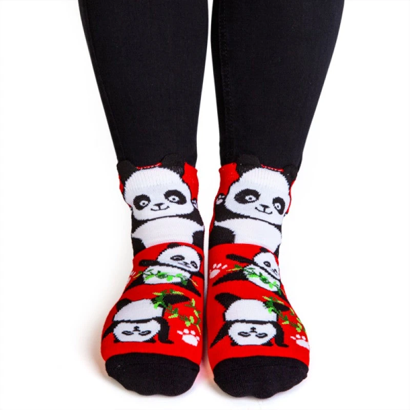 Mdi Silly Soles Nap Time Panda Socks Office Gifts 3 Mdi Silly Soles Nap Time Panda Socks Office Gifts