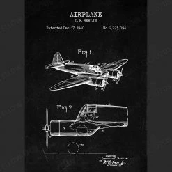 Yellow Octopus Exclusives - Prints Man Cave Gifts Airplane Patent Prints Wall Art | Set Of 3 9 Yellow Octopus Exclusives - Prints Man Cave Gifts Airplane Patent Prints Wall Art | Set Of 3