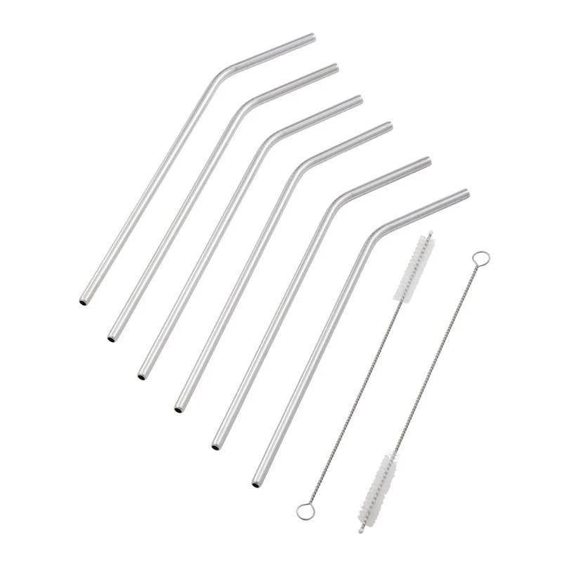 IsAlbi Davis & Waddell Stainless Steel Straws - Set Of 6 4 IsAlbi Davis & Waddell Stainless Steel Straws - Set Of 6