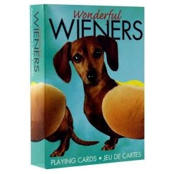 William Valentine Gifts For Sisters Wonderful Wieners Daschunds Playing Cards