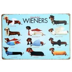 William Valentine Gifts For Sisters Wonderful Wieners Daschunds Playing Cards
