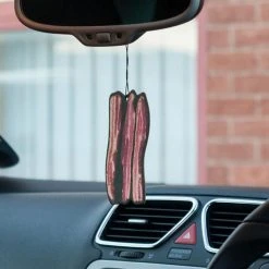 William Valentine Bacon Air Freshener Mens Novelty Gifts