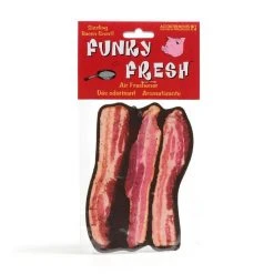 William Valentine Bacon Air Freshener Mens Novelty Gifts