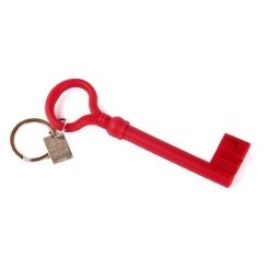 UNTIL Giant Silicone Key Keychain - Red | Areaware Giant Products