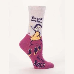 Optoco Office Gifts I'm Not Bossy I'm The Boss Ladies Socks 7 Optoco Office Gifts I'm Not Bossy I'm The Boss Ladies Socks