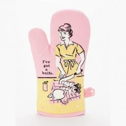 Optoco I've Got A Knife Oven Mitt