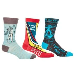 Optoco Funky Tees & Socks Swear Socks For Men