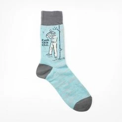Optoco Funky Tees & Socks Swear Socks For Men