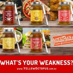 Yellow Octopus Novelty Food 'MagicMite' - Take Away Fast Food In A Jar Breakfast Spreads 21 Yellow Octopus Novelty Food 'MagicMite' - Take Away Fast Food In A Jar Breakfast Spreads