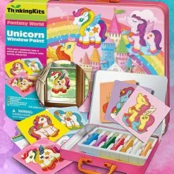 Johnco Magical Unicorns Window Decorations Kit