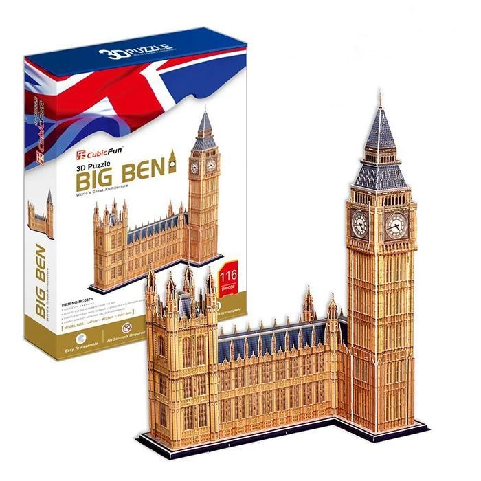 AM Living Science STEM Toys Big Ben 3D Puzzle: 117pcs 4 AM Living Science STEM Toys Big Ben 3D Puzzle: 117pcs