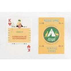 Curated Aussie Slang Playing Cards