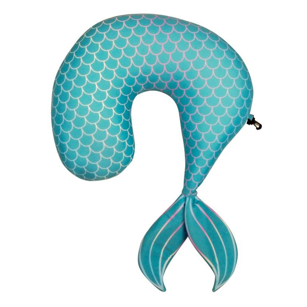 William Valentine Travel Gifts Mermaid Tail Travel Neck Pillow 4 William Valentine Travel Gifts Mermaid Tail Travel Neck Pillow