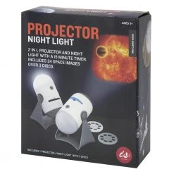 IsAlbi 2-in-1 Space Projector Night Light