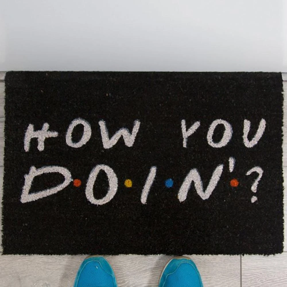 Impact Posters Friends "How You Doin'?" Doormat Gifts For Sisters 3 Impact Posters Friends "How You Doin'?" Doormat Gifts For Sisters