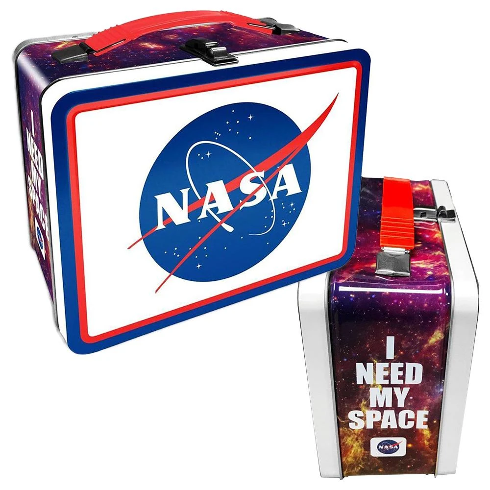 VR Distribution NASA Retro Tin Lunch Box 6 VR Distribution NASA Retro Tin Lunch Box