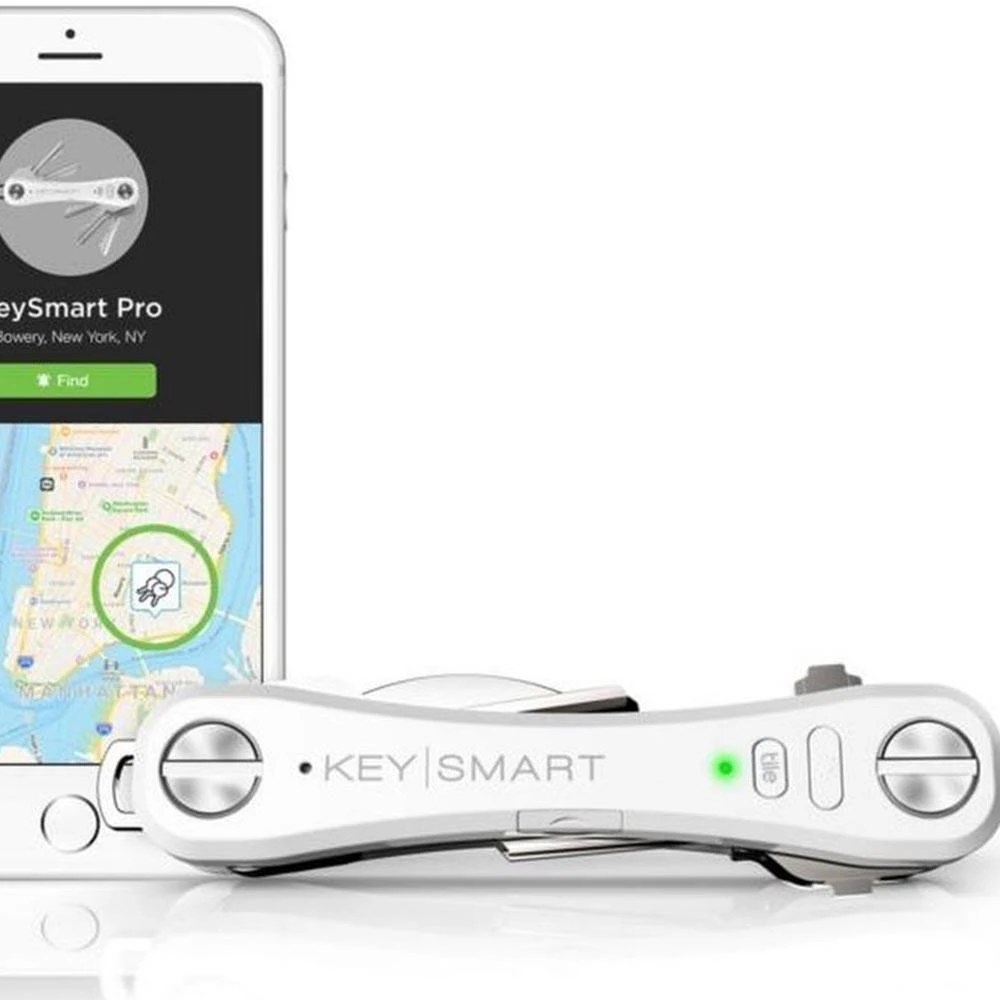 Zen Imports Gadgets For Him KeySmart Pro Key Organiser With Tile Smart Bluetooth Tracker - Black Or White 7 Zen Imports Gadgets For Him KeySmart Pro Key Organiser With Tile Smart Bluetooth Tracker - Black Or White