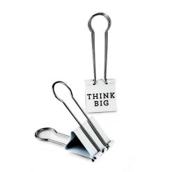 UNTIL 'Think Big' Giant 20cm Bulldog Clip