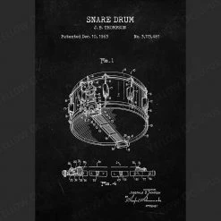 Yellow Octopus Exclusives - Prints Man Cave Gifts Drums Patent Prints Wall Art | Set Of 3 10 Yellow Octopus Exclusives - Prints Man Cave Gifts Drums Patent Prints Wall Art | Set Of 3