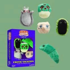 Heebiejeebies Giant Products Exotic Vacation Plush Giant Microbes Gift Box